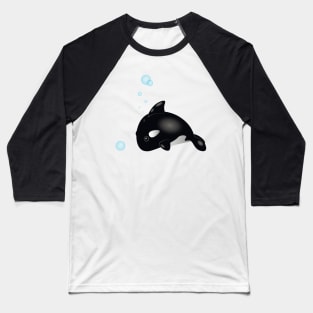 Killer whale baby Baseball T-Shirt